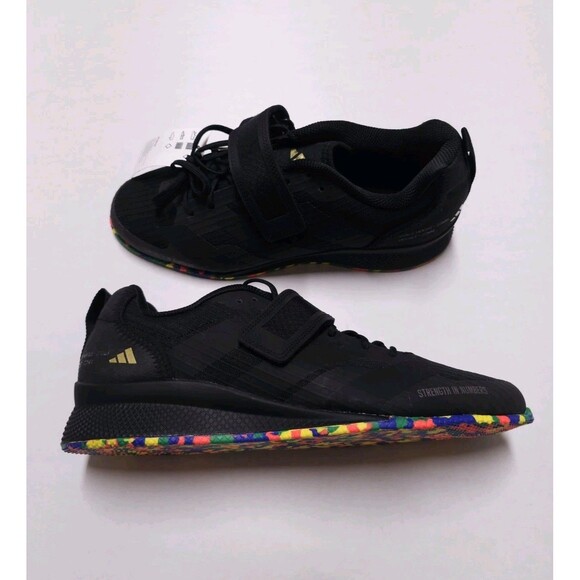 Adidas Adipower Weightlifting 3 Men Size 10 Black Color Sole Shoes IF0534 main image 4